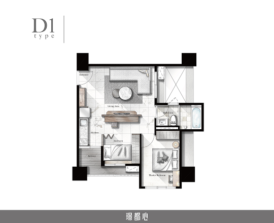 興璟建設平面圖